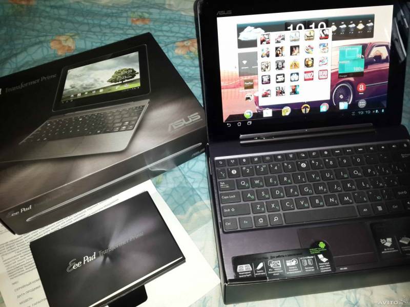 Планшет Asus Transformer TF201 32gb + Док-станция