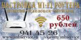 Настройка wi-fi роутера в Пушкине, Павловске, п.Шушары
