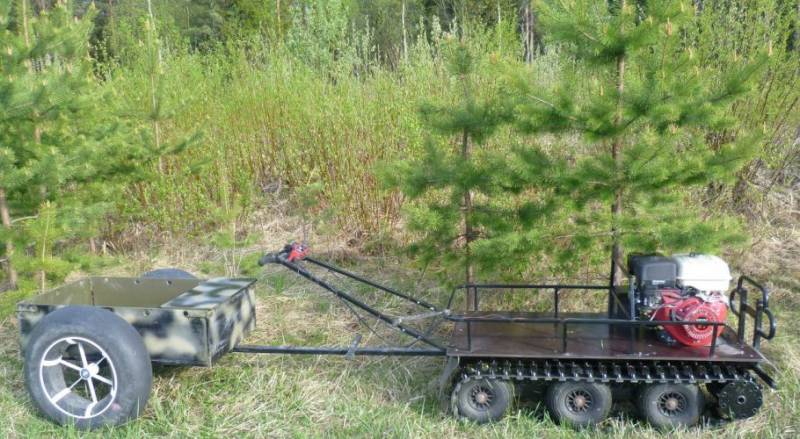 Мотобуксировщик всесезонный